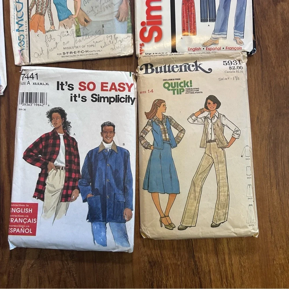 Butterick Pattern 9 vintage patterns - Picture 2 of 7